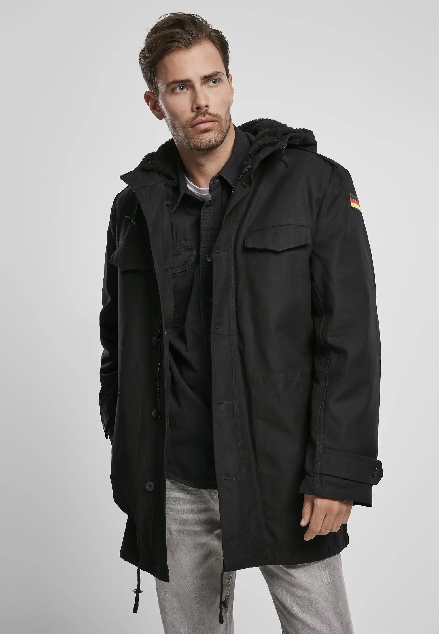 Bw Parka (german Military Jacket) Jacket Heavy - Brandit
