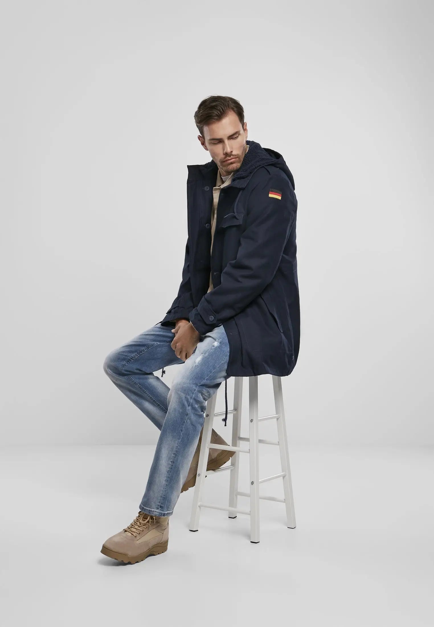 Bw Parka (german Military Jacket) Jacket Heavy - Brandit